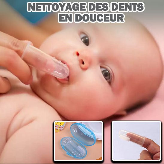 Brosse a dent silicone - Enfants fabuleux